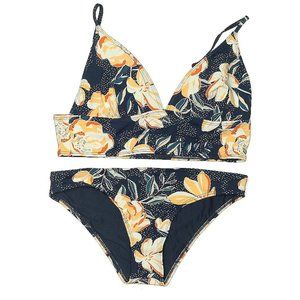 ROXY Indigo Blue Lillies Bikini set (M)